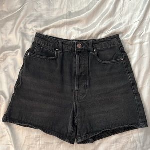 ZARA 90s Style Bermuda Denim Shorts